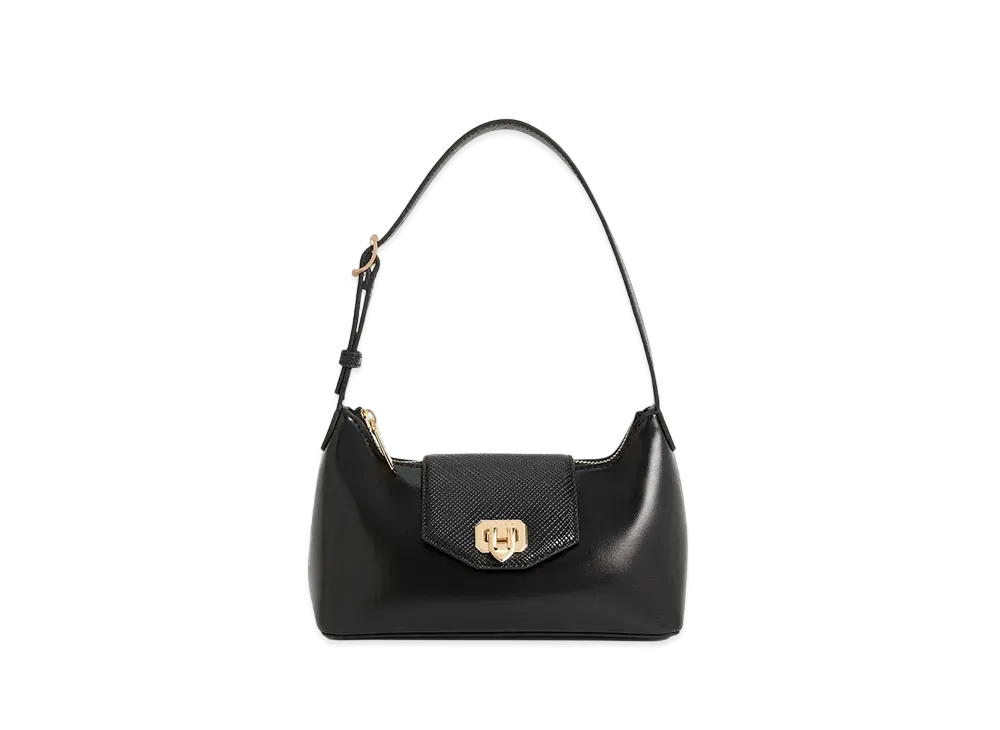 CHARLES & KEITH Arwen Belt Shoulder Bag "Black"