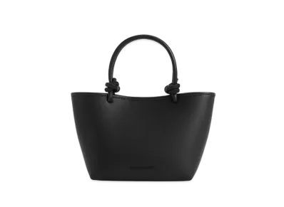 CHARLES & KEITH Sabine Knot-Handle Tote Bag "Black"
