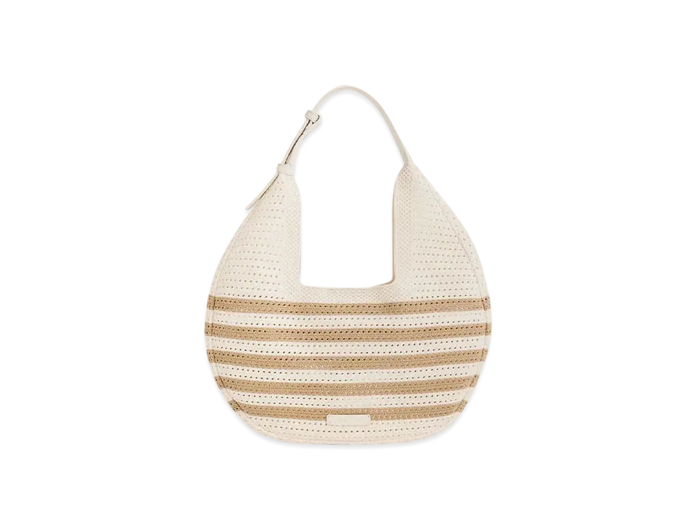 CHARLES & KEITH Aida Knit Hobo Bag "Sand"