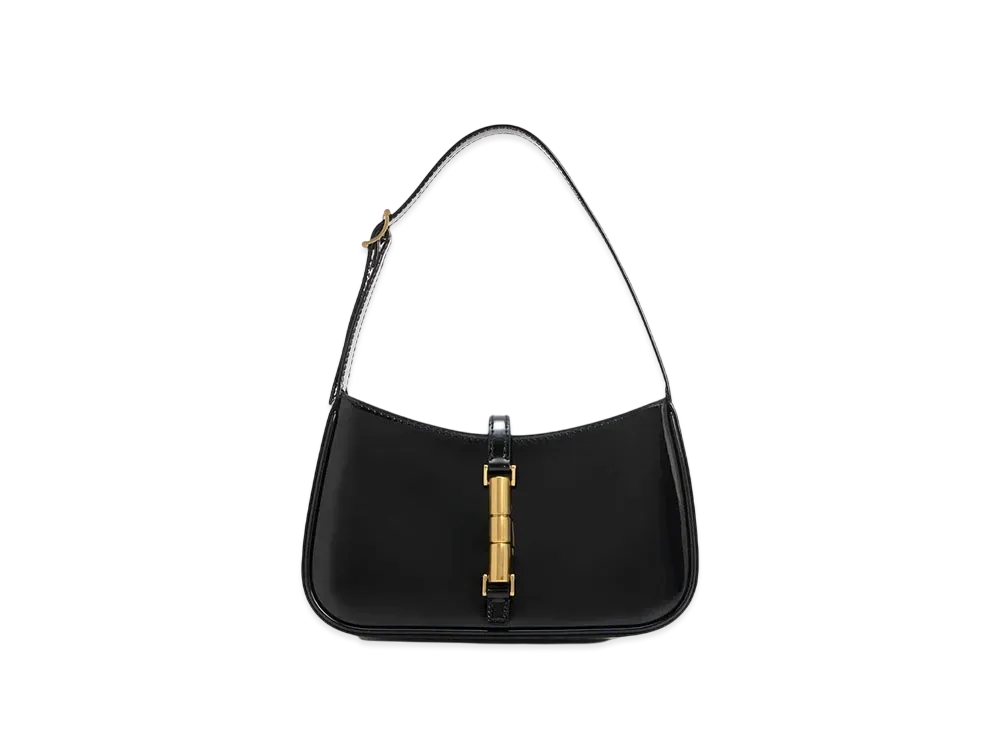 CHARLES & KEITH Sethia Belt Bag "BlackPatent"