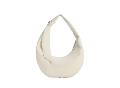 CHARLES & KEITH Tony Knot Curve Hobo Bag "Chalk"