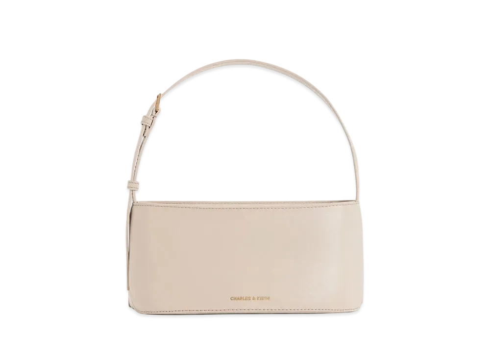 CHARLES & KEITH Wisteria Shoulder Bag "Oat"