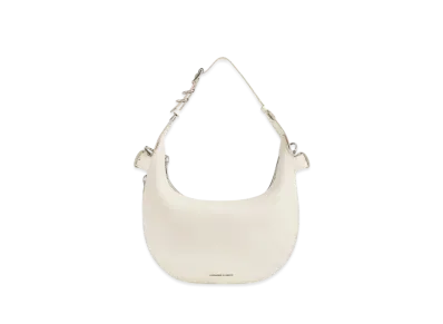 CHARLES & KEITH Saskia Crescent Hobo Bag "Cream"