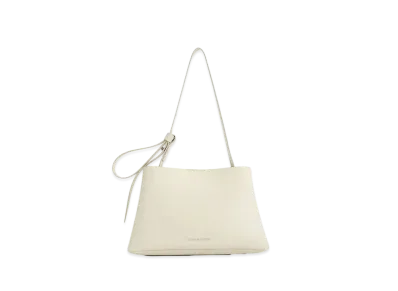 CHARLES & KEITH Odera Trapeze Bucket Bag "Cream"