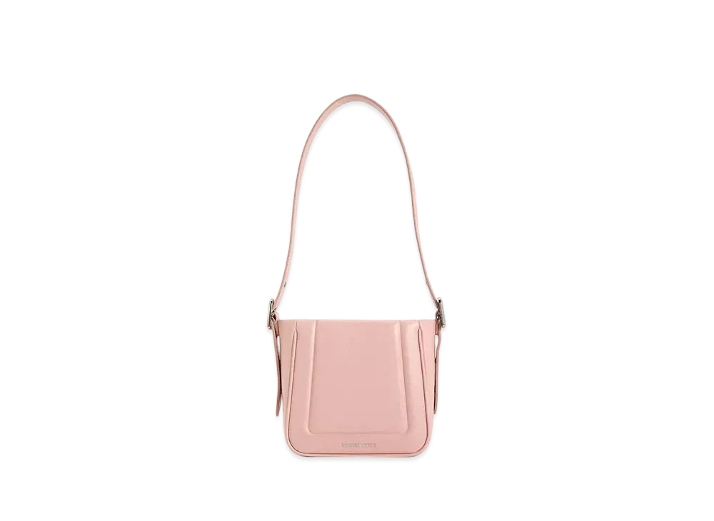 CHARLES & KEITH Petra Boxy Bucket Bag "Pink"