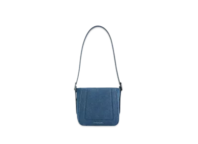 CHARLES & KEITH Petra Boxy Bucket Bag "DenimBlue"