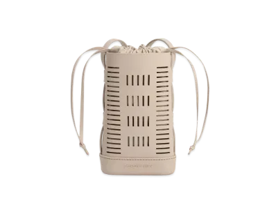 CHARLES & KEITH Delphi Cutout Phone Pouch "Oat"