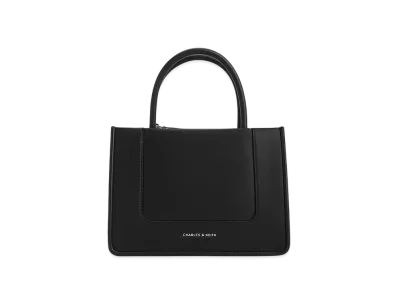 CHARLES & KEITH Mini Dealer Tote Bag "Noir"