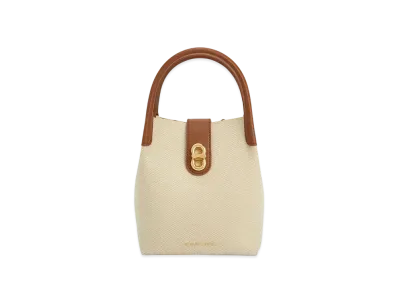 CHARLES & KEITH Obriel Bucket Bag "Tan"