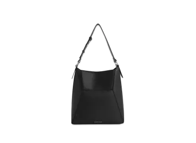 CHARLES & KEITH Nasrin Geometric Tote Bag "Noir"