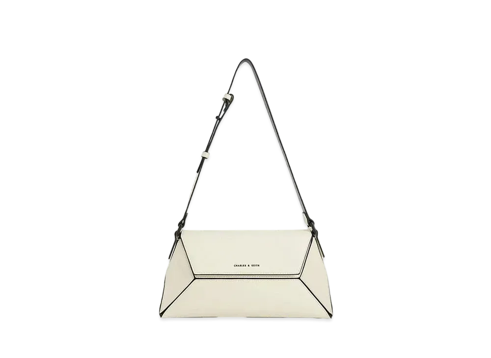 CHARLES & KEITH Nasrin Geometric Shoulder Bag "Multi"