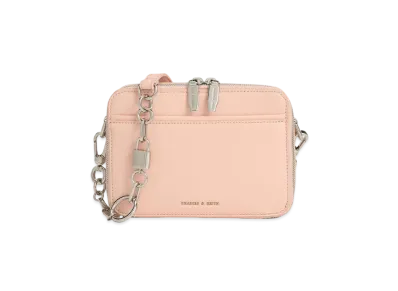 CHARLES & KEITH Lock & Keychain Handle Bag "Pink"