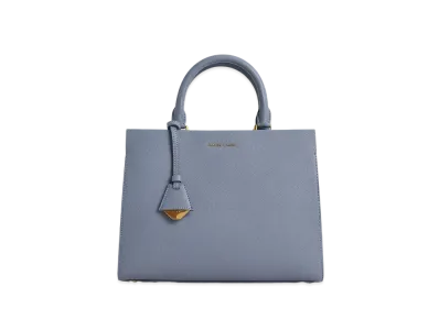 CHARLES & KEITH Classic Structure Handbag "DenimBlue"