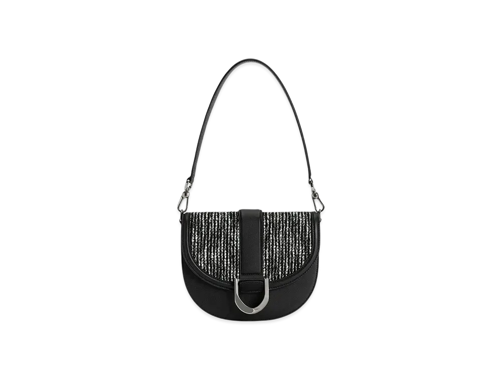 CHARLES & KEITH Gavine Leather Saddle Bag "Multi"