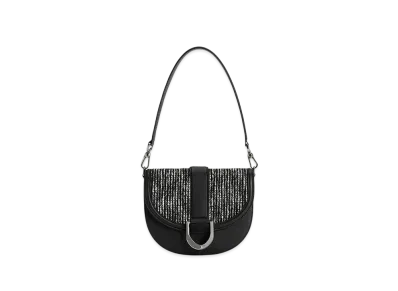 CHARLES & KEITH Gavine Leather Saddle Bag "Multi"