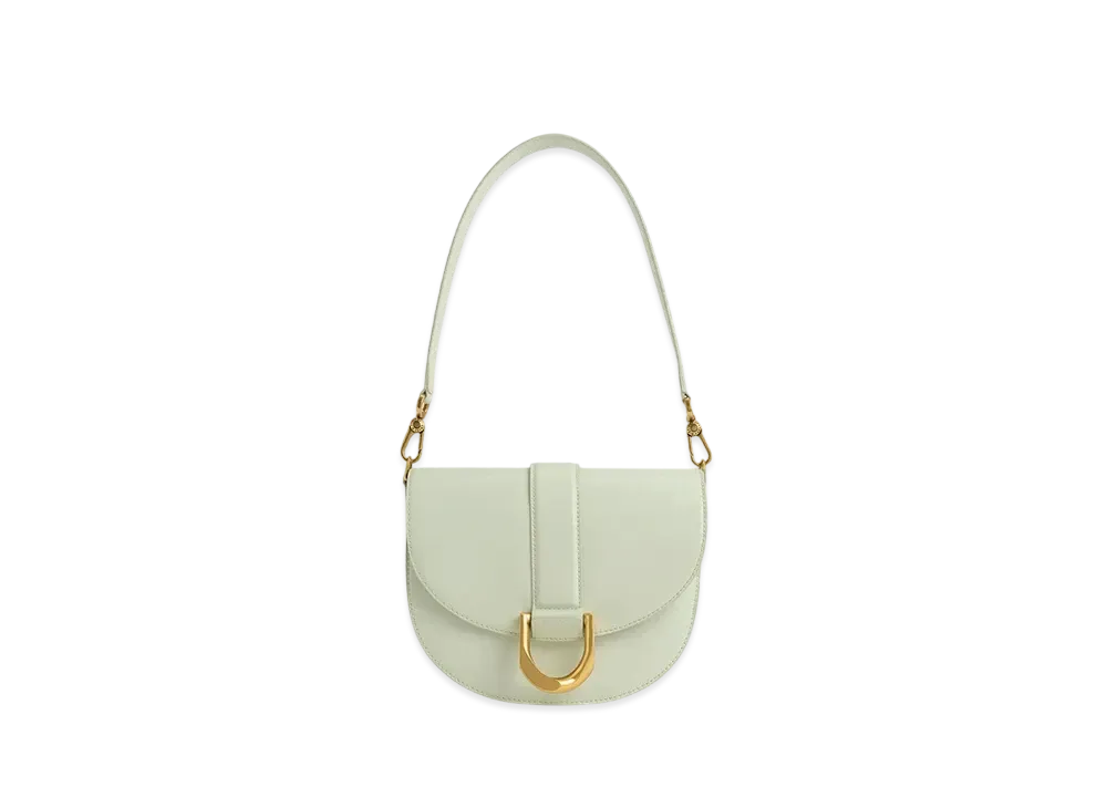 CHARLES & KEITH Gavine Saddle Bag "MintGreen"
