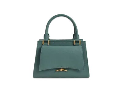 CHARLES & KEITH Huxley Trapeze Tote Bag "Teal"