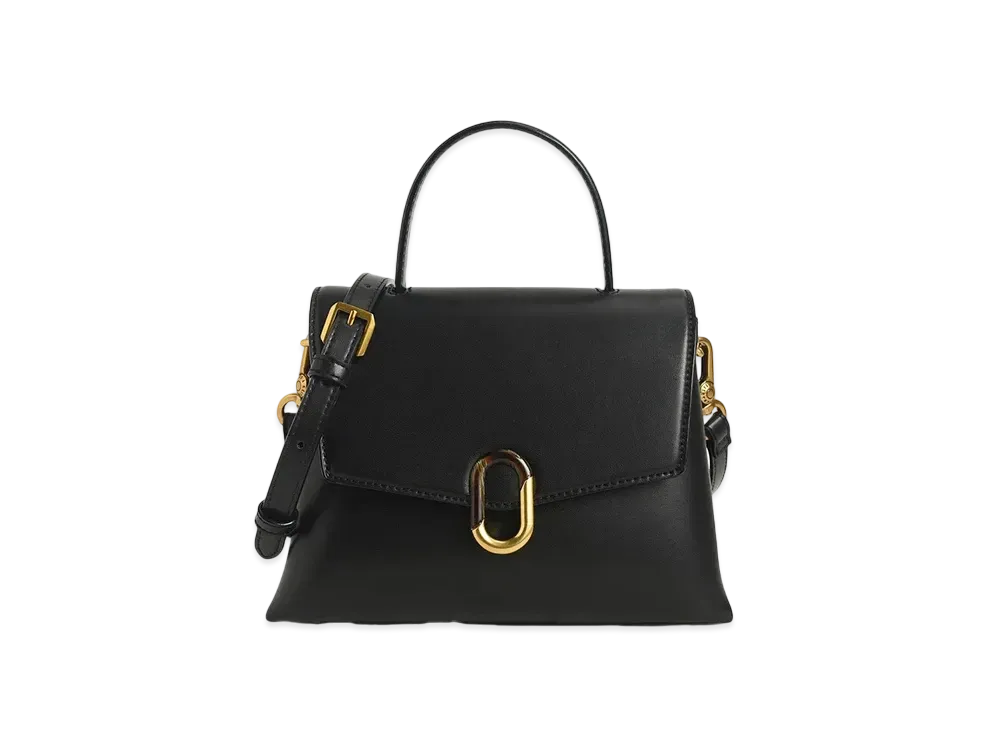 CHARLES & KEITH Stone Embellished Handle Bag "Black"