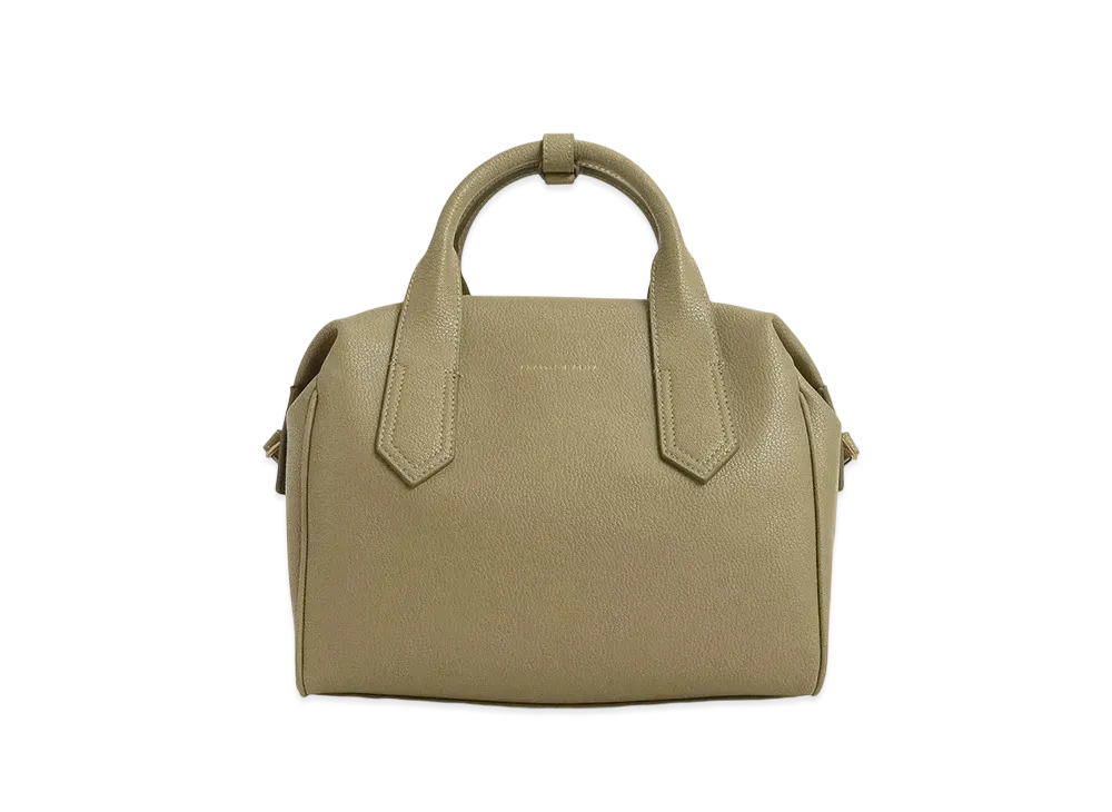 CHARLES & KEITH Double Handle Mini Duffel Bag "SageGreen"