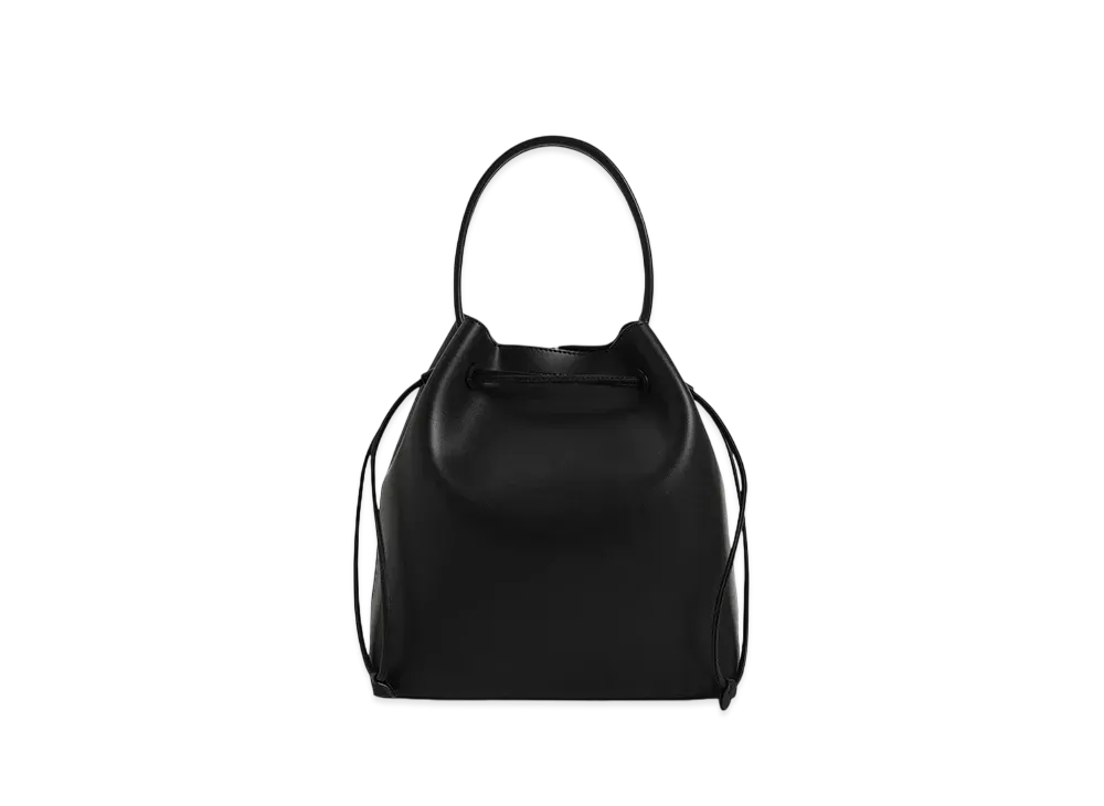 CHARLES & KEITH Drawstring Hobo Bag "Black"