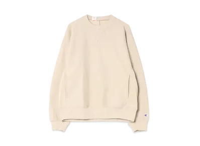 Champion x N.HOOLYWOOD Crewneck Sweatshirt "Beige"