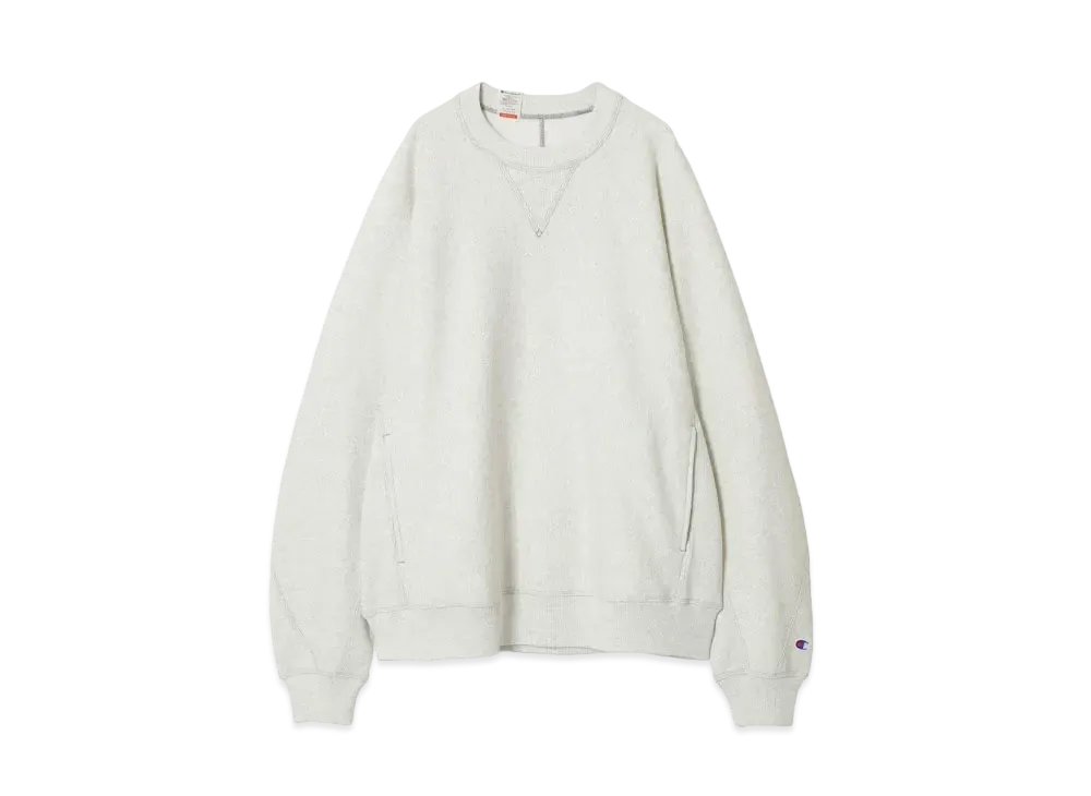 Champion x N.HOOLYWOOD Crewneck Sweatshirt "Oatmeal"