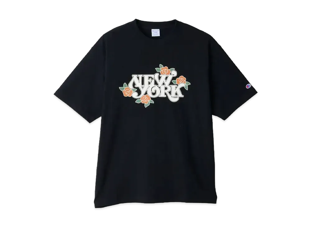 Champion x Yusuke Komori Short Sleeve T-Shirt "Black"