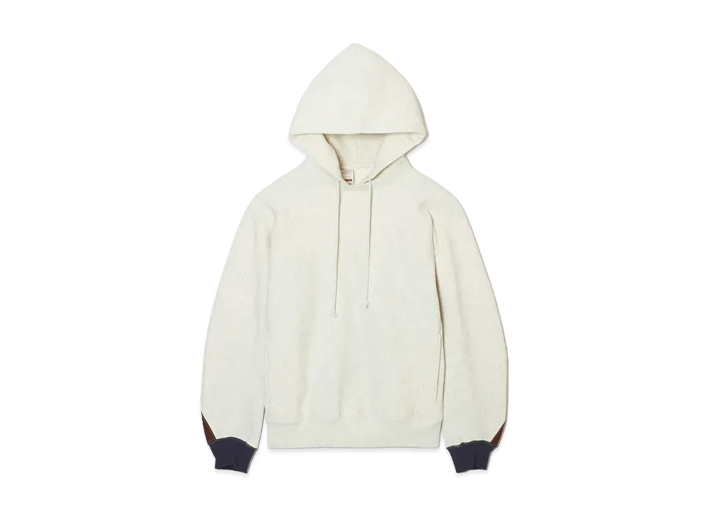 Champion x N.HOOLYWOOD Reverse Weave Hooded Sweatshirt "OatmealxBrown"