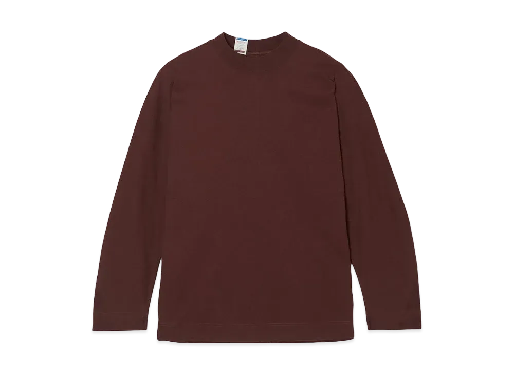 Champion x N.HOOLYWOOD Long Sleeve T-Shirt "Brown"