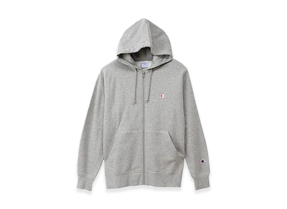 Champion Basic Zip Hooded Sweatshirt "Gray"