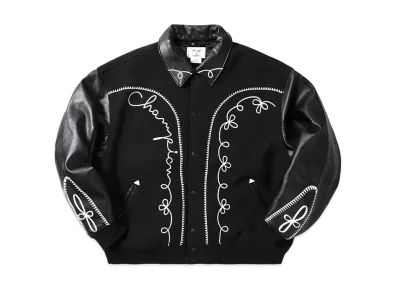 Champion x Angelo Baque Snap Jacket "Black"