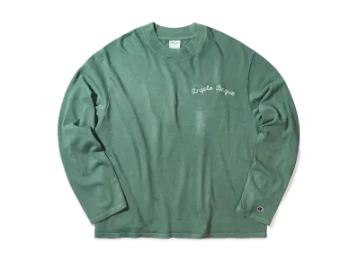 Champion x Angelo Baque Mock Neck Long Sleeve T-Shirt "Green"