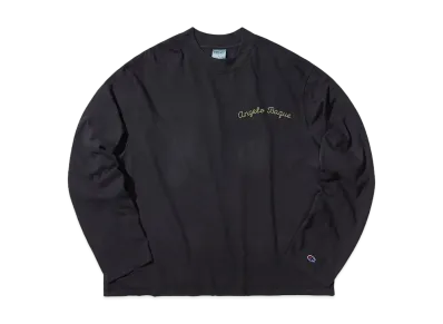 Champion x Angelo Baque Mock Neck Long Sleeve T-Shirt "Black"