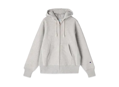 Champion Reverse Weave Zip Hooded Sweatshirt "Silver Grey"