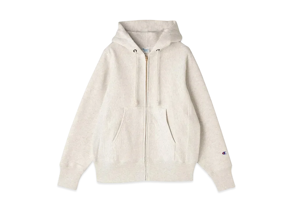 Champion Reverse Weave Zip Hooded Sweatshirt "Oatmeal"