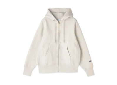 Champion Reverse Weave Zip Hooded Sweatshirt "Oatmeal"