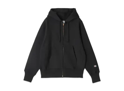 Champion Reverse Weave Zip Hooded Sweatshirt "Black"