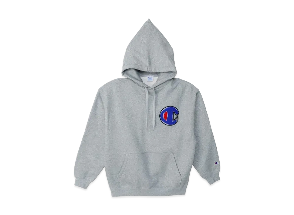 Champion x Sneakerwolf Hooded Sweatshirt "Oxford Gray"