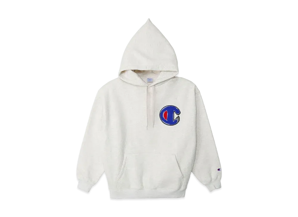 Champion x Sneakerwolf Hooded Sweatshirt "Oatmeal"