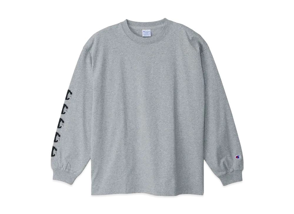 Champion x Sneakerwolf Long Sleeve T-Shirt "Oxford Gray"