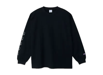 Champion x Sneakerwolf Long Sleeve T-Shirt "Black"