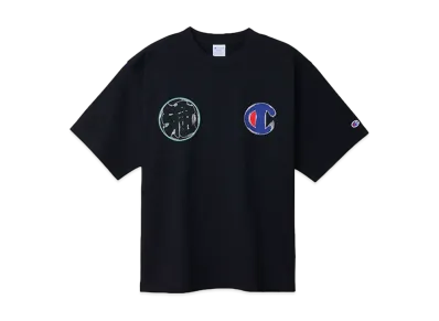 Champion x Sneakerwolf Short Sleeve T-Shirt "BlackxGreen"