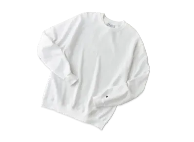 Champion Oversized Pullover Crew Neck Sweatshirt "White"