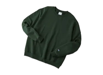 Champion Oversized Pullover Crew Neck Sweatshirt "Dark Green"