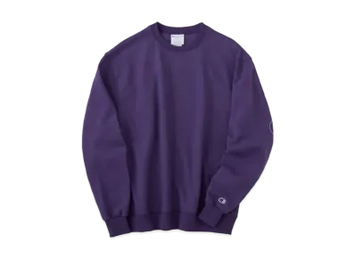 Champion Oversized Pullover Crew Neck Sweatshirt "Purple"