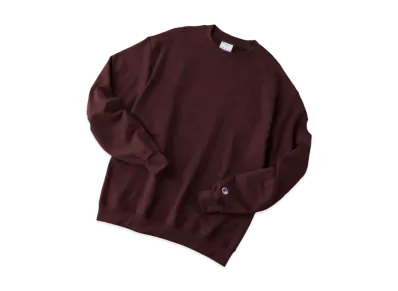 Champion Oversized Pullover Crew Neck Sweatshirt "Wine"