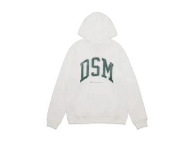 Champion x DSMG Hooded Sweatshirt "White"
