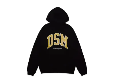 Champion x DSMG Hooded Sweatshirt "Black"
