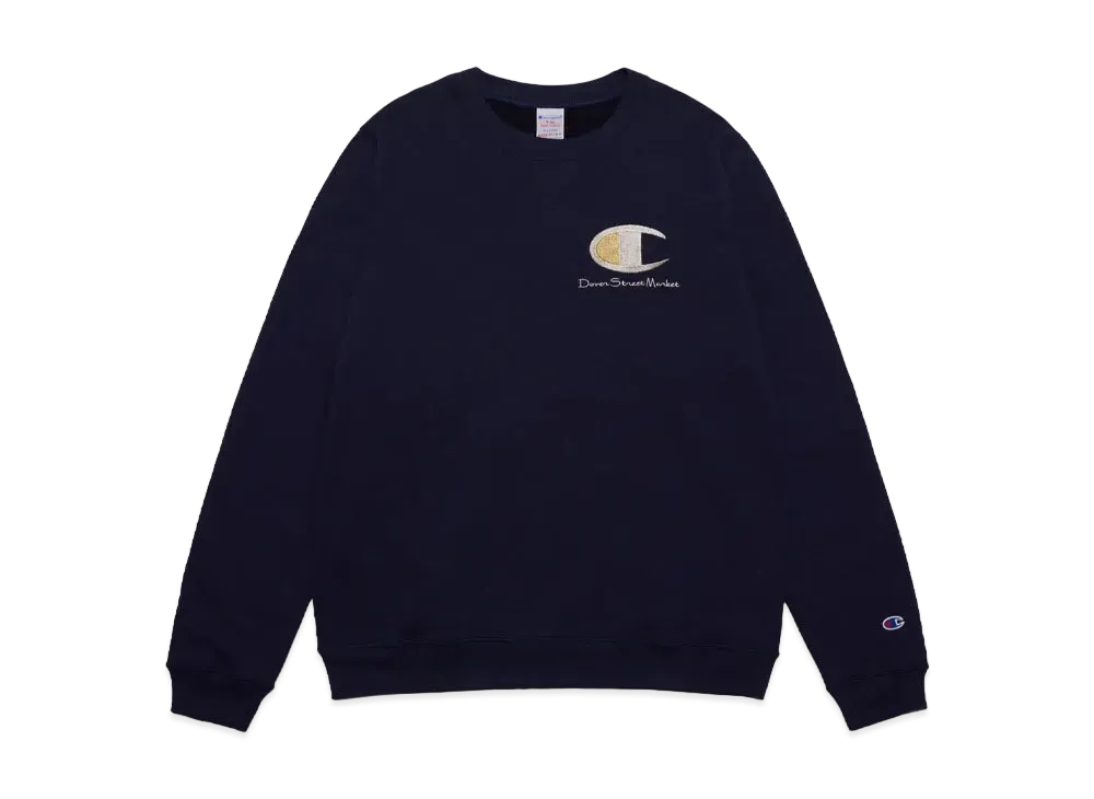 Champion x DSMG Crew Neck Sweatshirt "Navy"