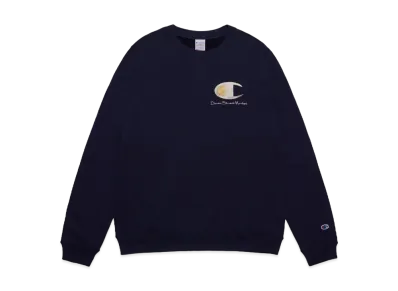 Champion x DSMG Crew Neck Sweatshirt "Navy"
